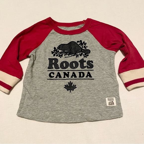 Baby Roots Long Sleeve Shirt 3-6 Months - Picture 15 of 16